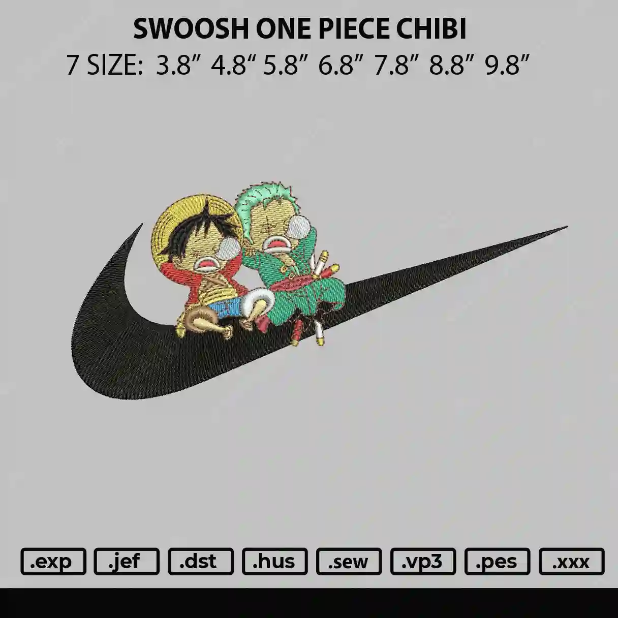 Alternative view of  Nike Swoosh Embroidered Design 