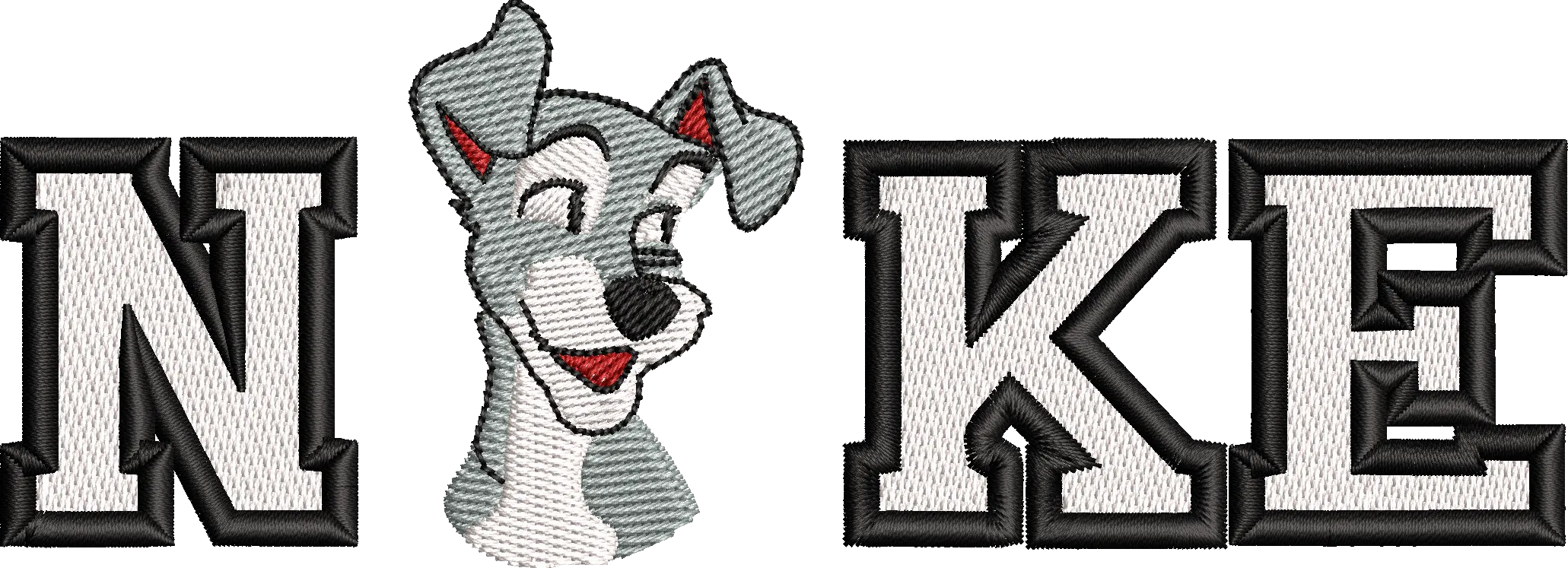 Alternative view of  Embroidered Tramp Dog with NIKE Logo 