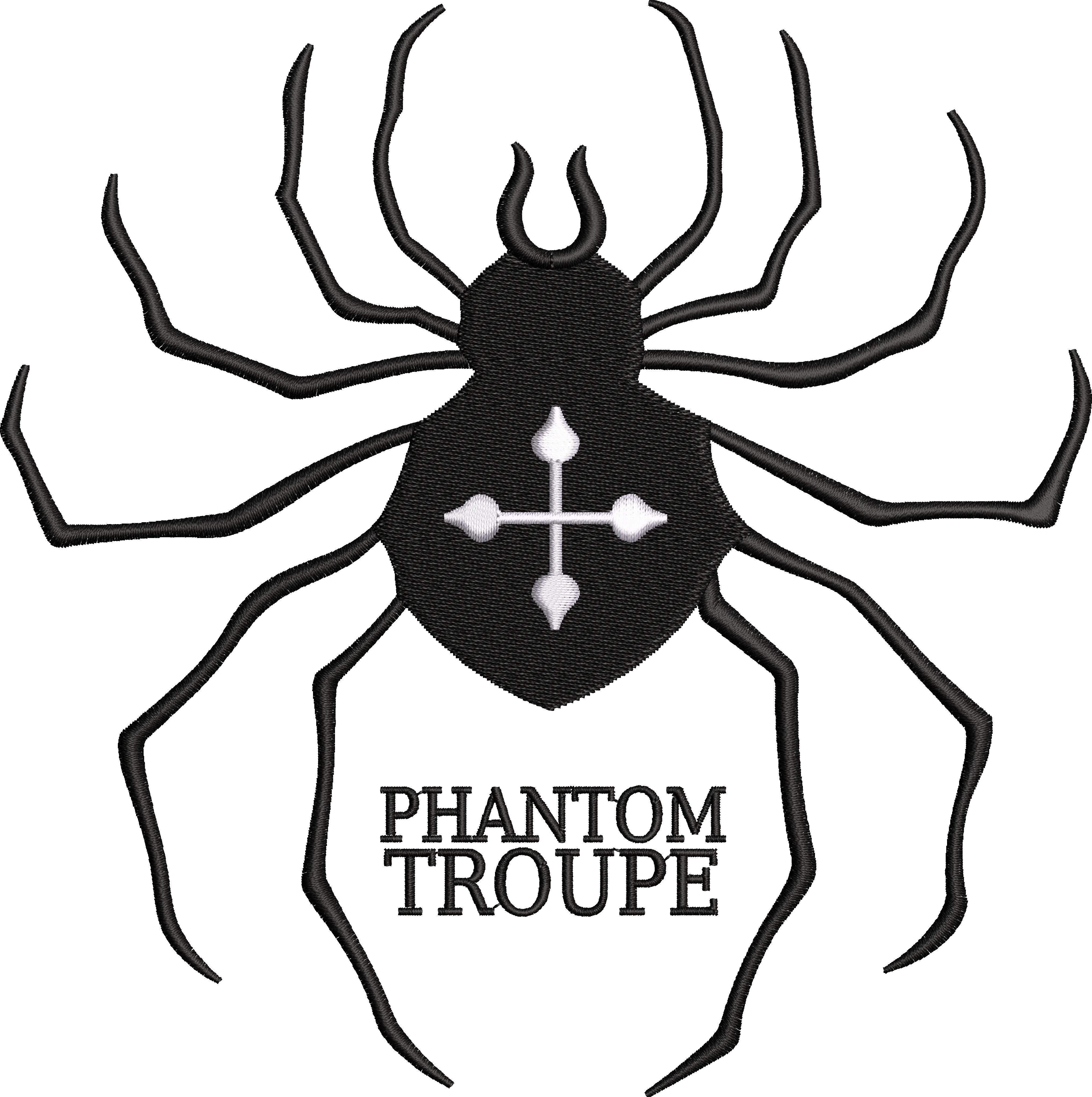 Alternative view of  Phantom Troupe Spider Embroidery 
