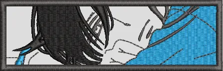 Alternative view of  Embroidered Naruto and Sasuke Duel 