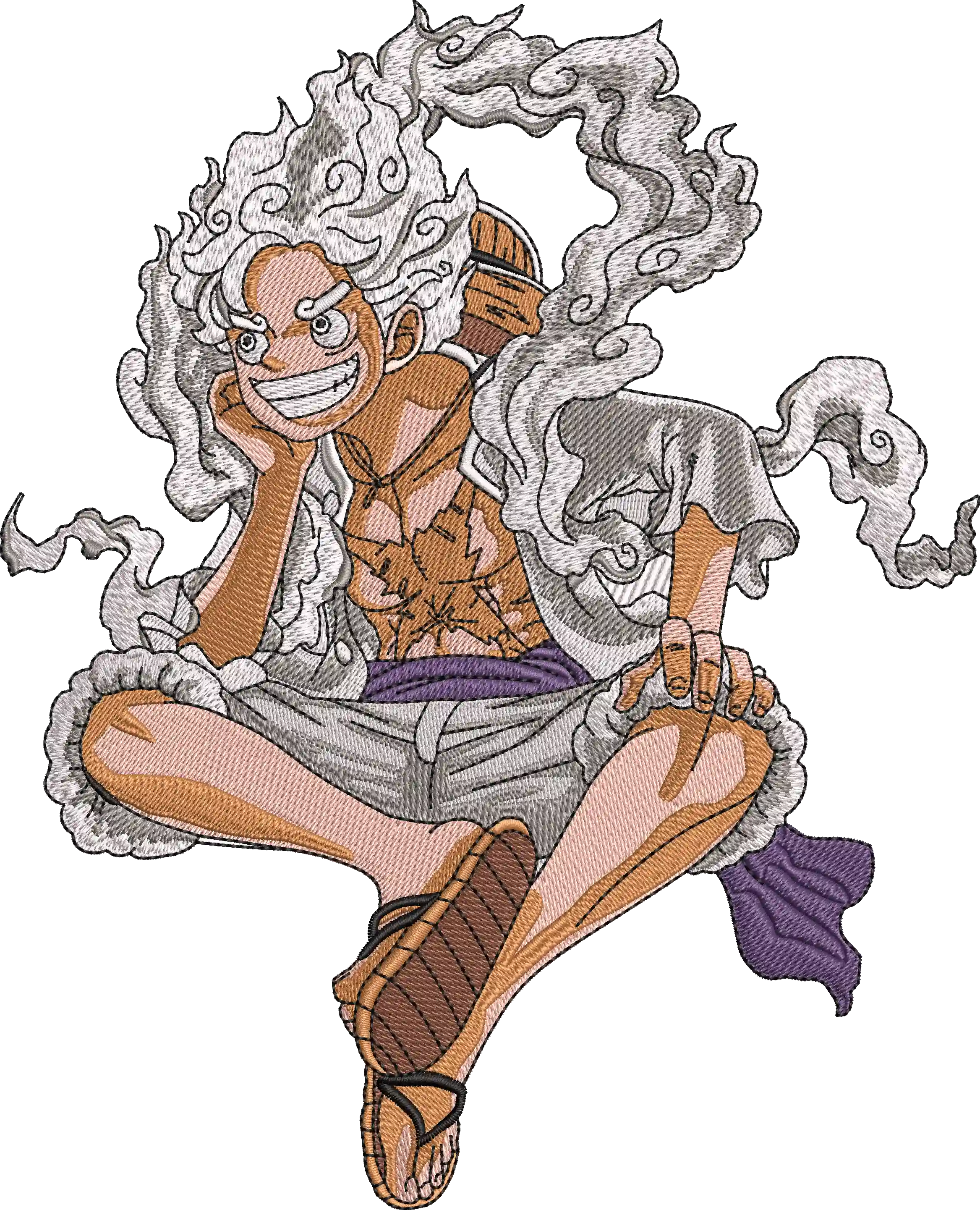 Alternative view of  One Piece Monkey D. Luffy Embroidery 