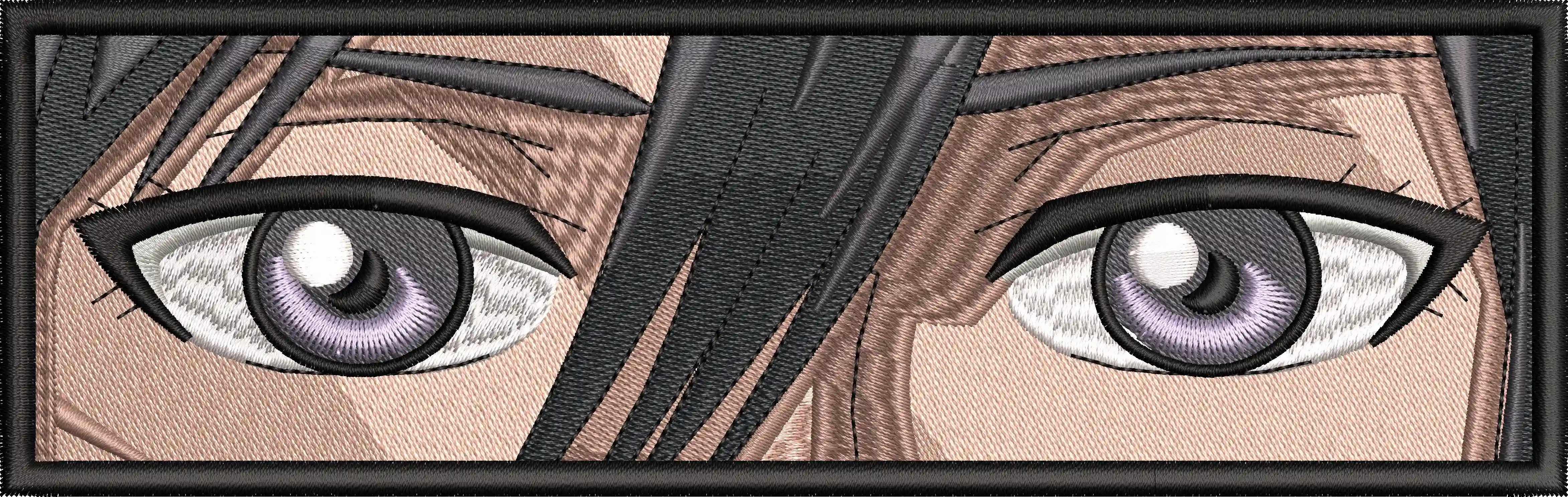 Alternative view of  Embroidered Anime Eyes Design 