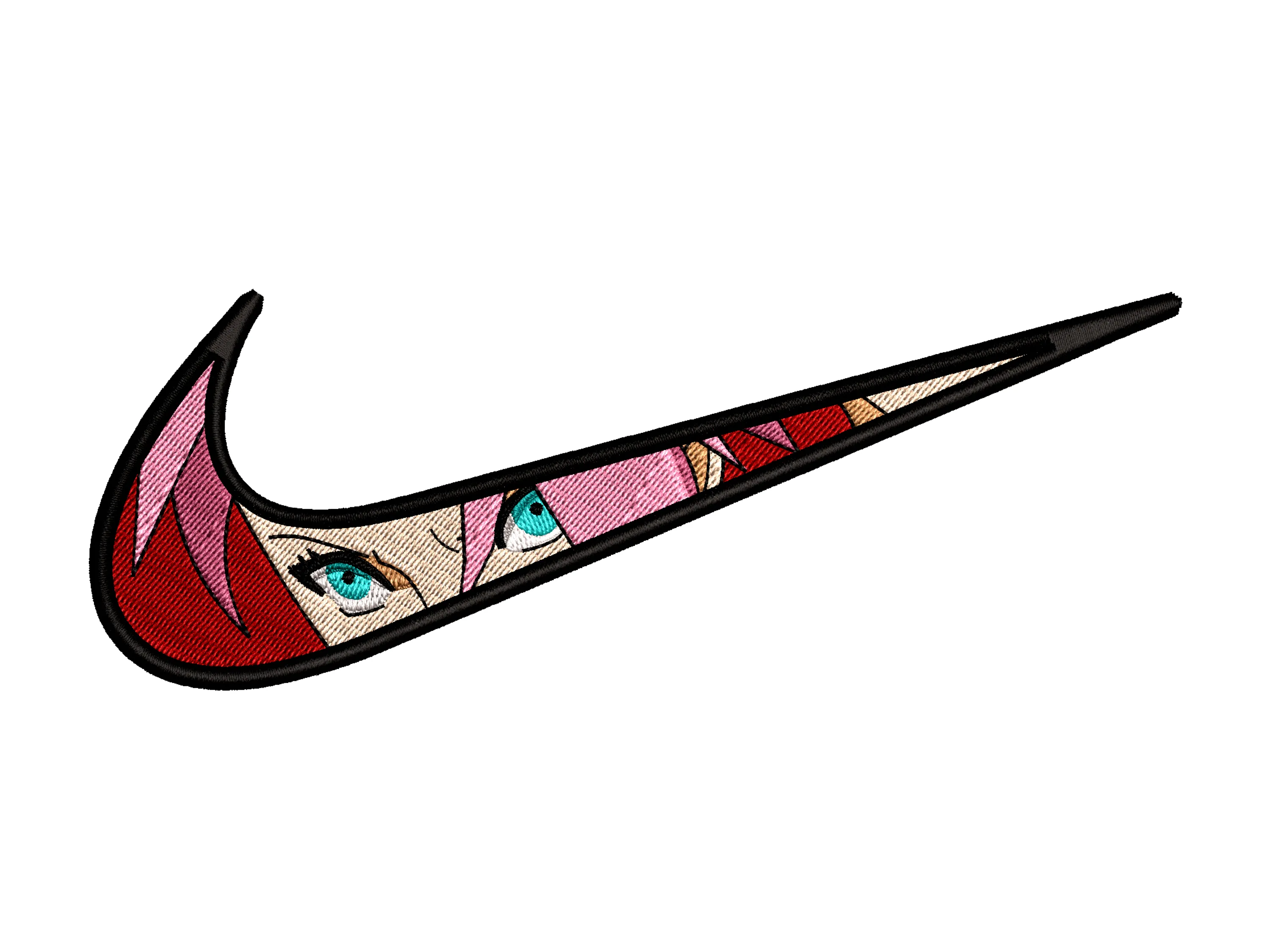 Alternative view of  Embroidered Anime-Inspired Nike Logo 