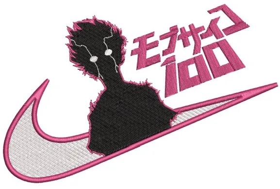 Alternative view of  Mob Psycho 100 Embroidered Logo 