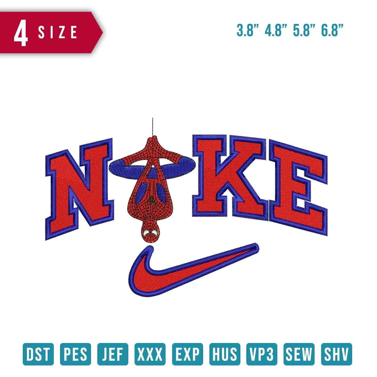 Alternative view of  Embroidered Spiderman Nike Logo 