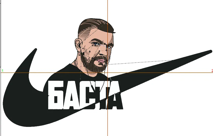 Alternative view of  Embroidered Portrait with Logo Design 
