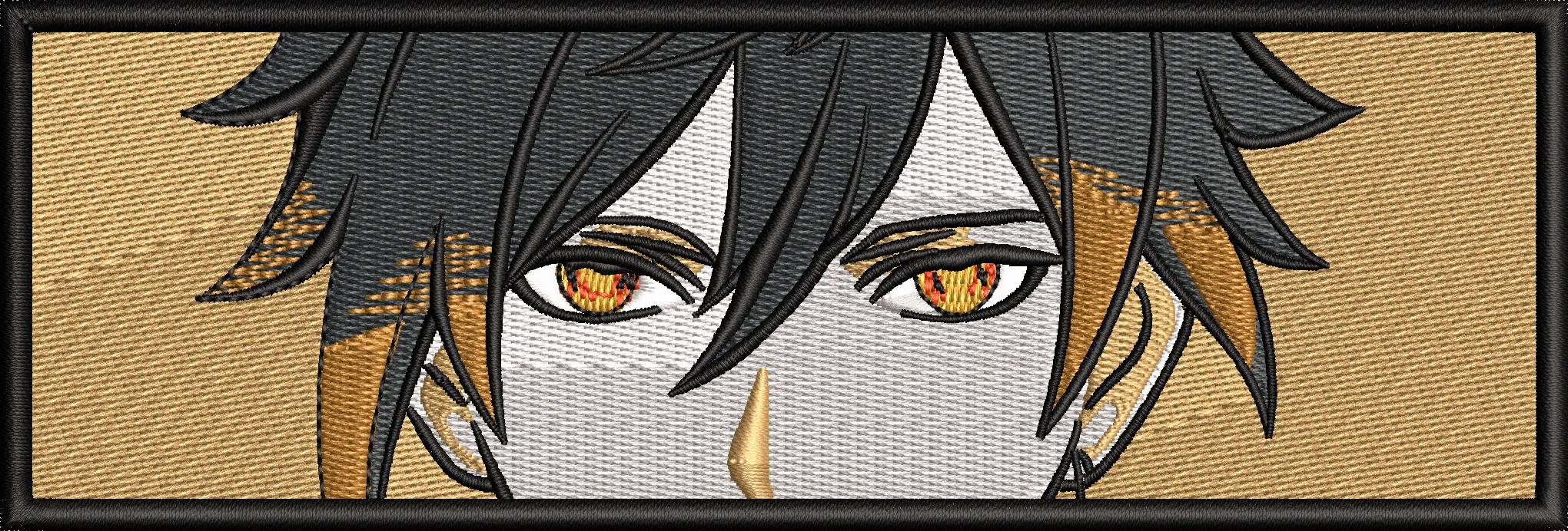 Alternative view of  Embroidered Anime Character Eyes 