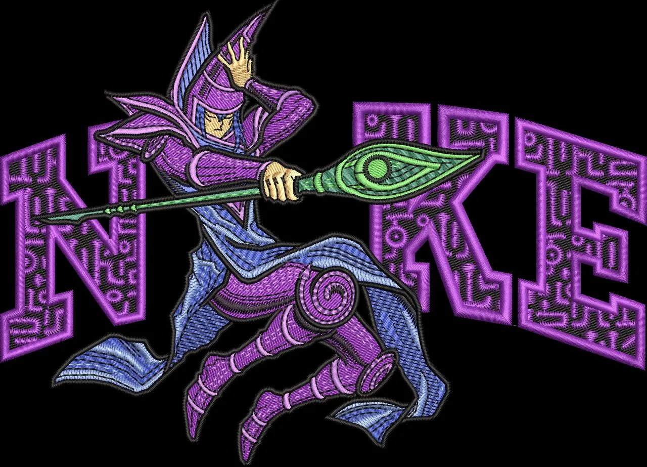 Alternative view of  Embroidered Dark Magician with Nike Logo 