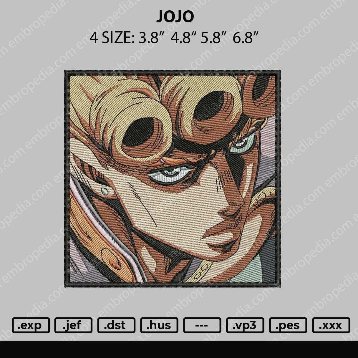 Alternative view of  JoJo's Bizarre Adventure Embroidery 