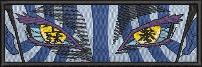 Alternative view of  Embroidered Naruto Sharingan Eyes 