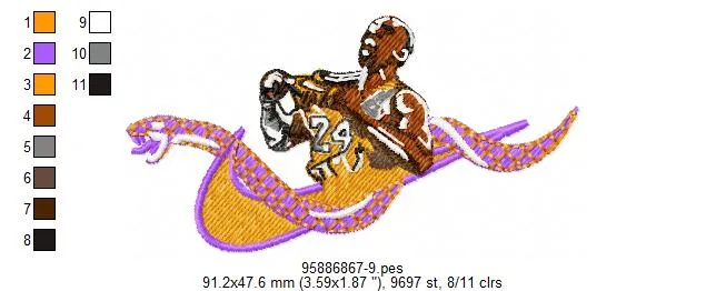 Alternative view of  "Embroidered Magic Carpet Ride" 