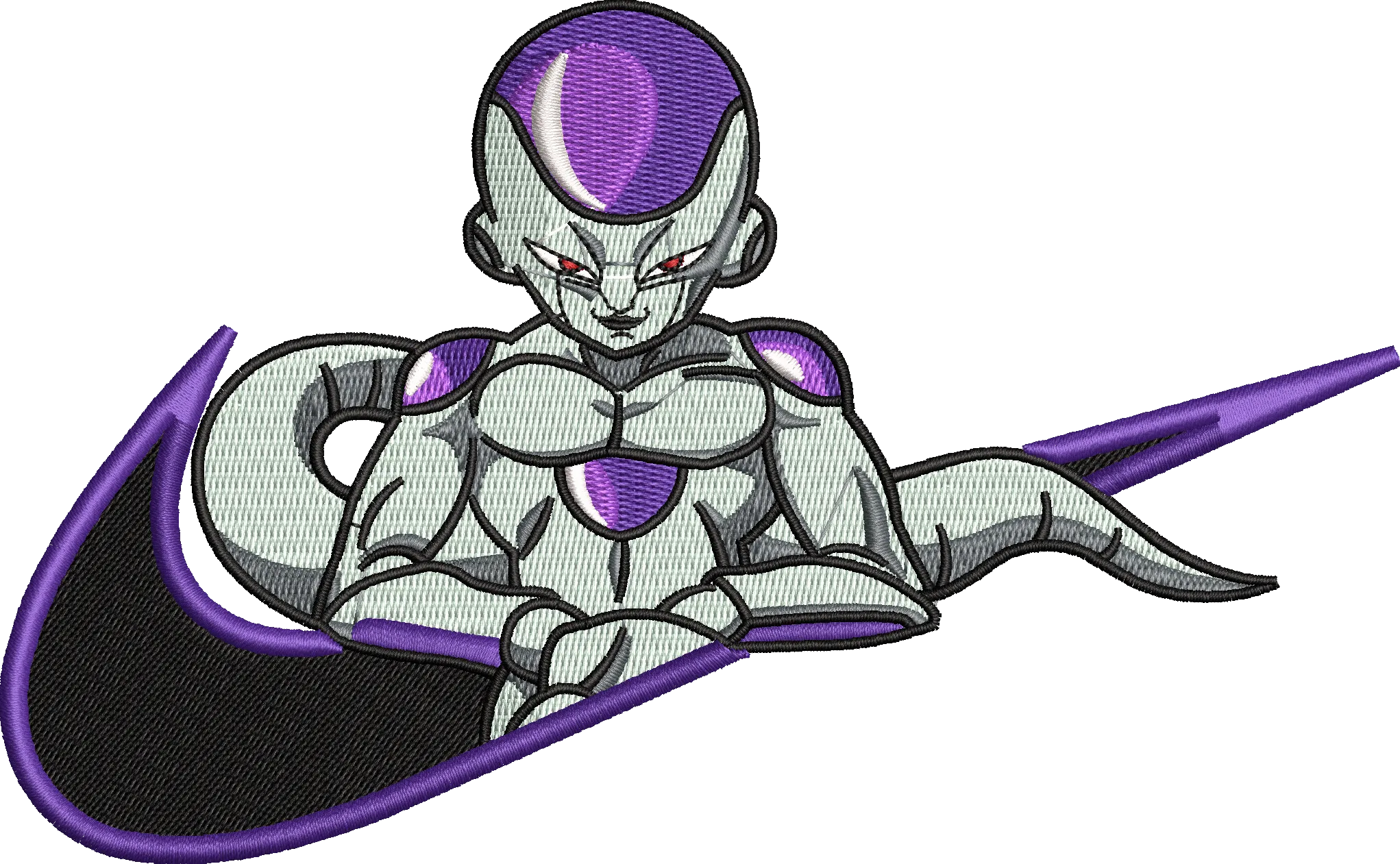 Alternative view of  Frieza Embroidered Character Design 