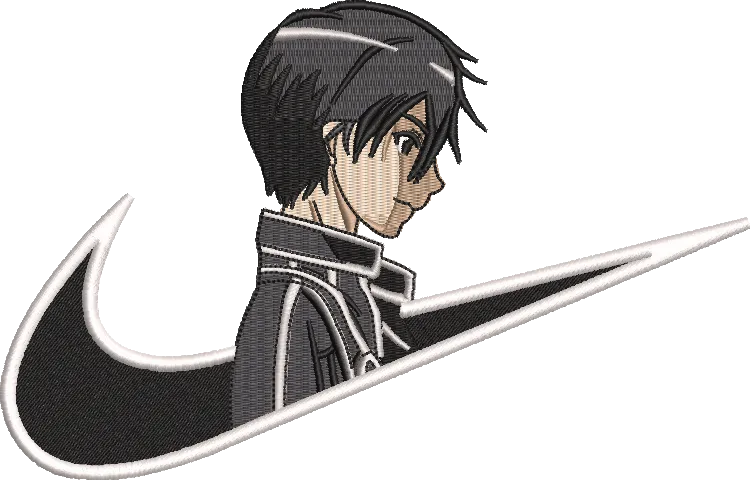Alternative view of  Kirito Embroidered Logo Design 