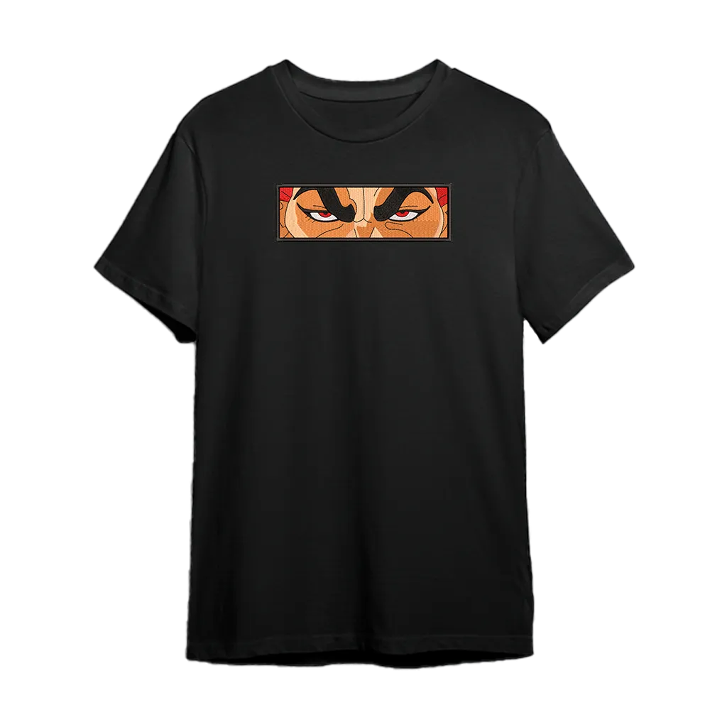 Alternative view of  Embroidered Anime Eyes Hoodie Design 