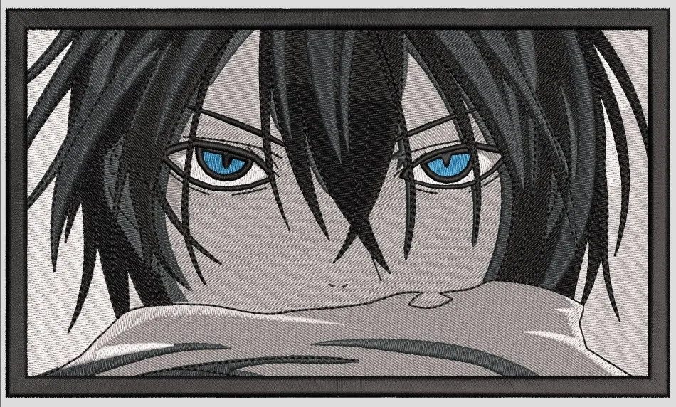 Alternative view of  Embroidered Anime Eyes 