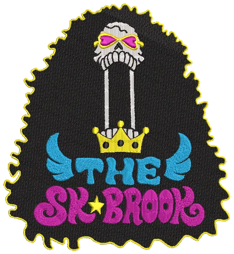Alternative view of  Embroidered One Piece Brook Character 