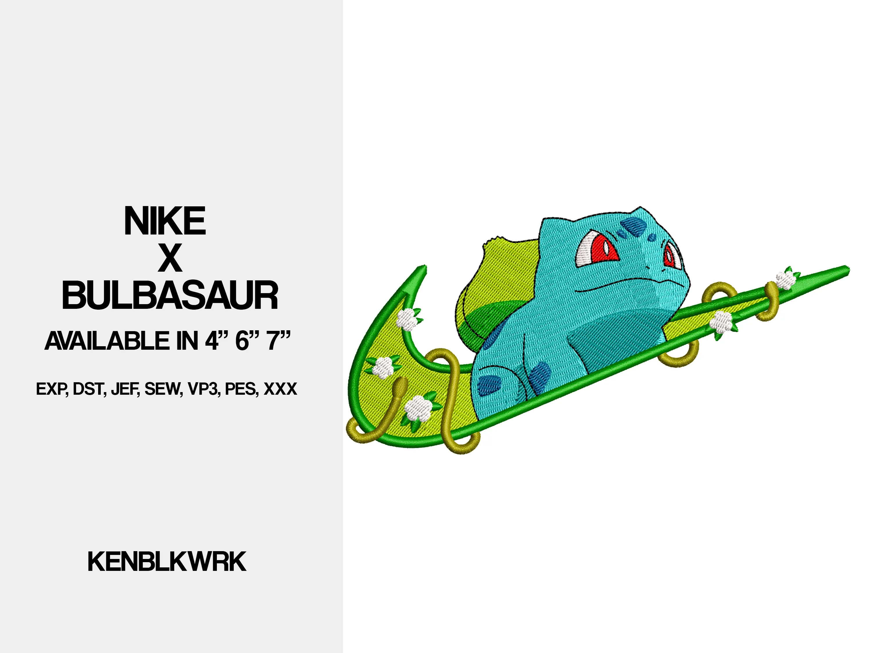 Alternative view of  Nike x Bulbasaur Embroidered Logo 