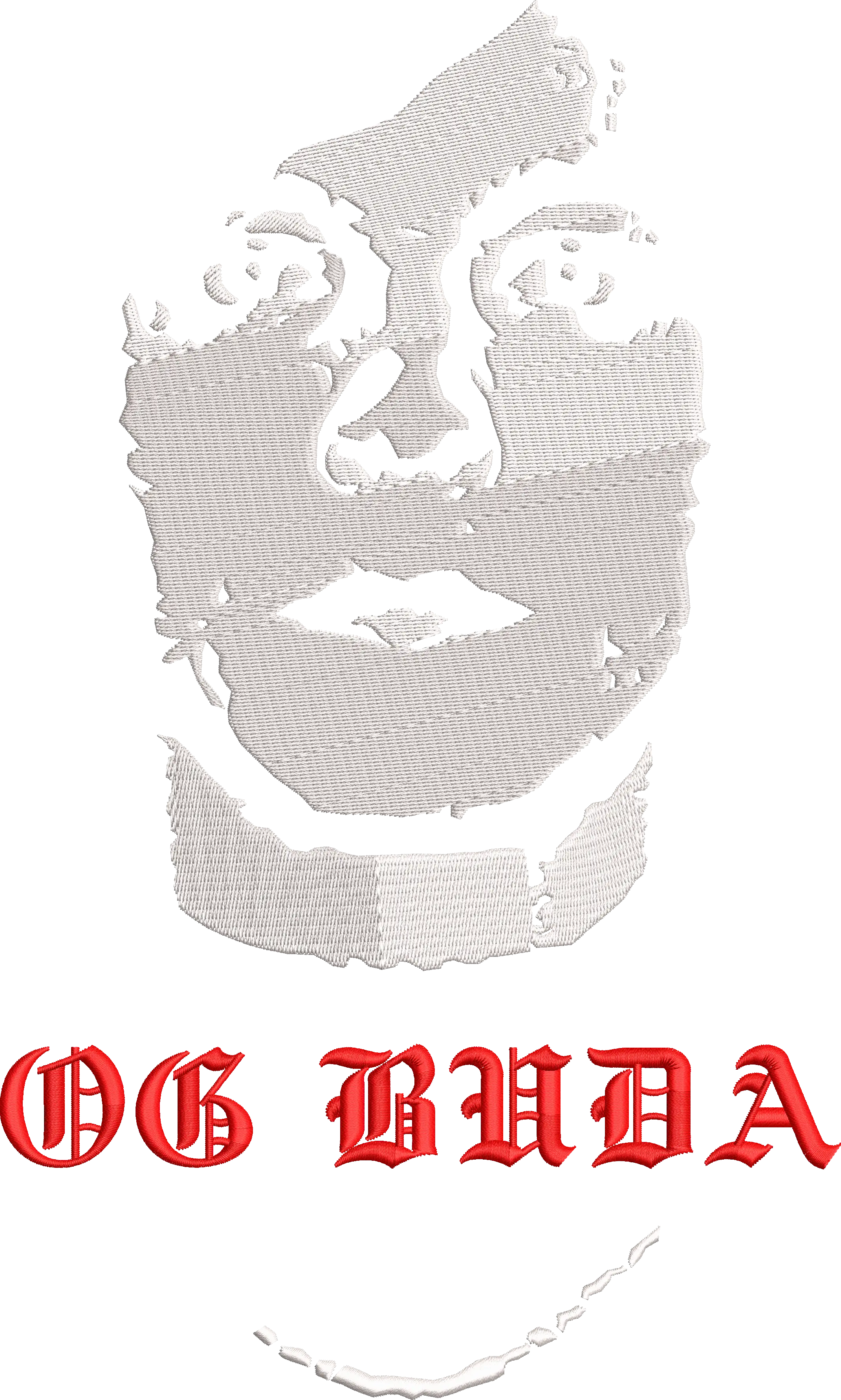 Alternative view of  OG Budda Embroidered Portrait 