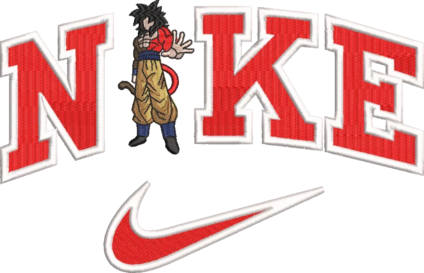 Alternative view of  Embroidered Nike Goku Logo 
