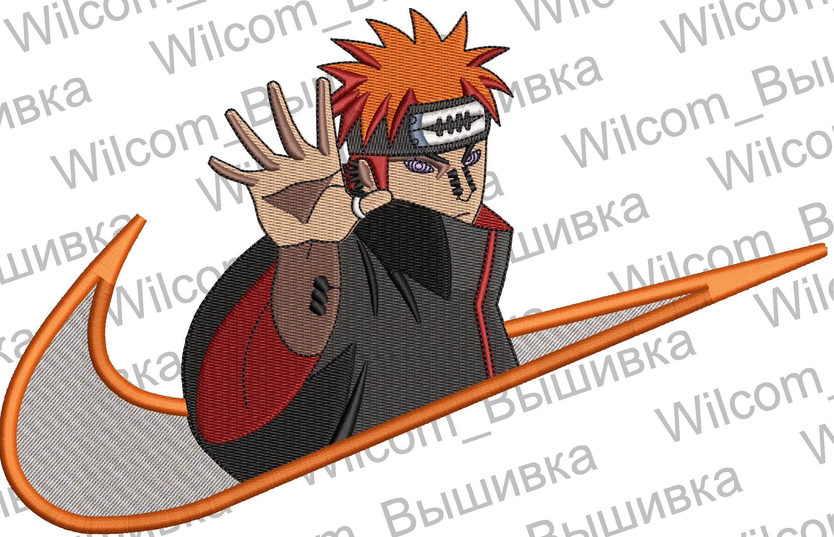 Alternative view of  Naruto Embroidery Design 