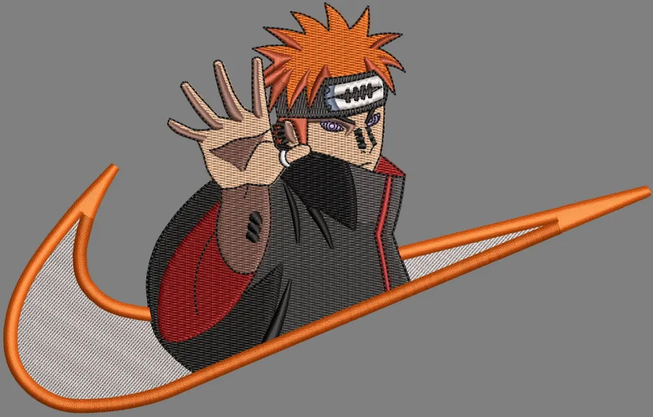 Alternative view of  Naruto Embroidery Design 