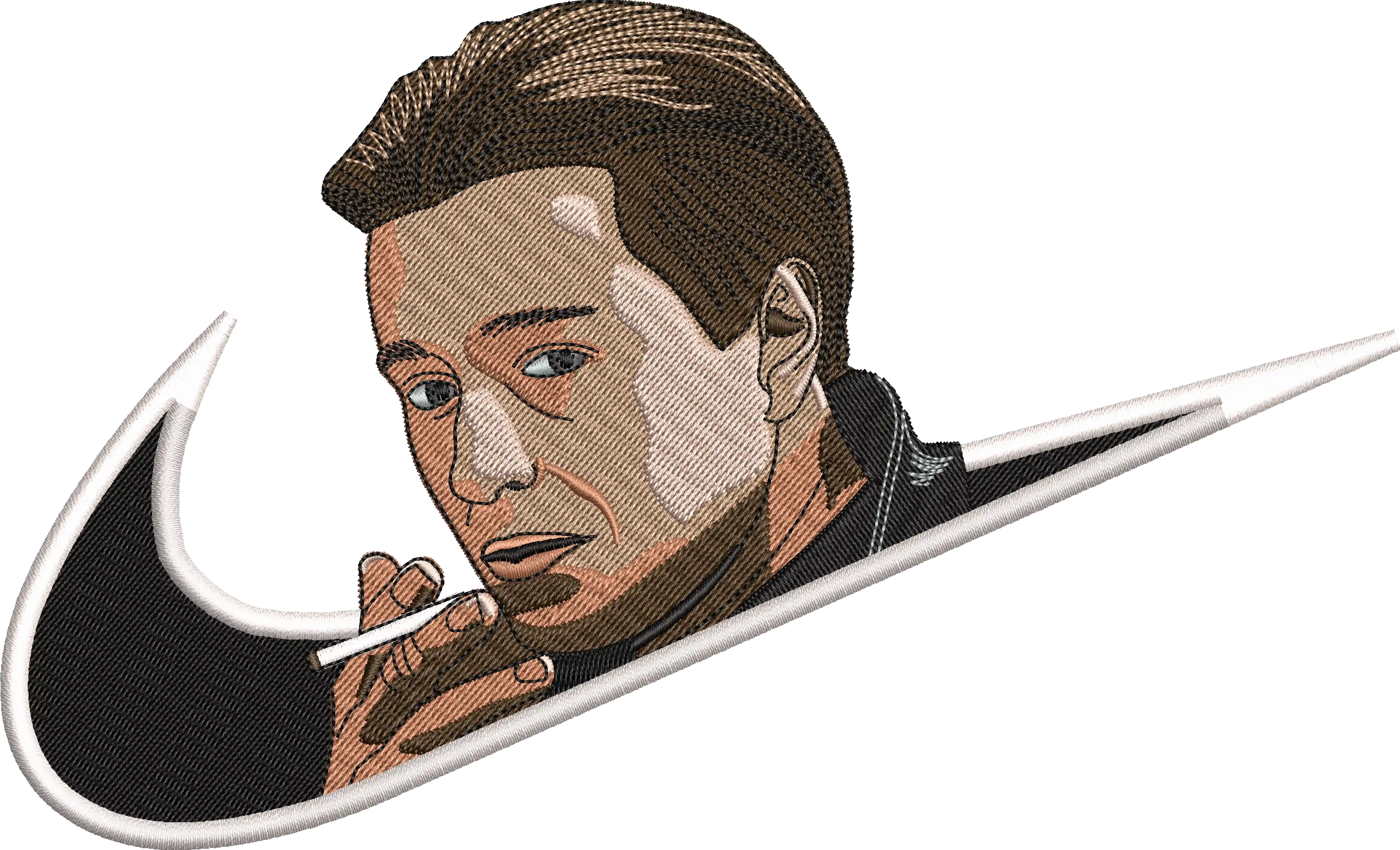Alternative view of  Embroidered Portrait with Nike Swoosh 