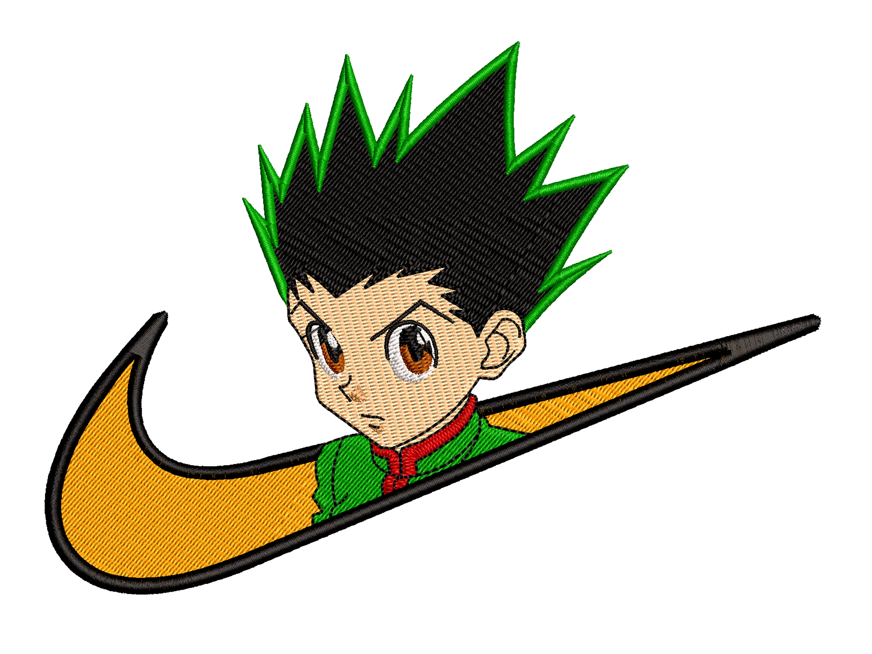 Alternative view of  Hunter x Hunter Nike Logo Embroidery 
