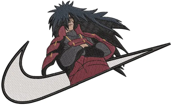 Alternative view of  Madara Uchiha Nike Logo Embroidery 