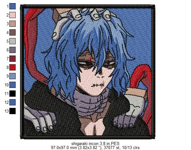 Alternative view of  Embroidered Shigaraki Icon 