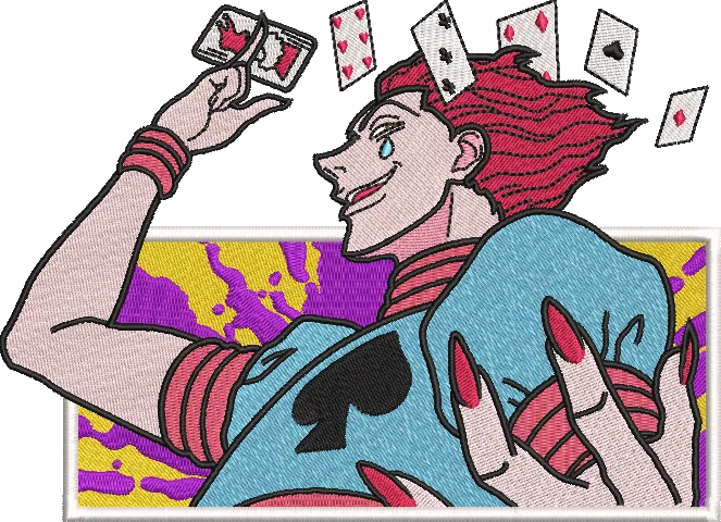 Alternative view of  Hisoka Embroidered Portrait 