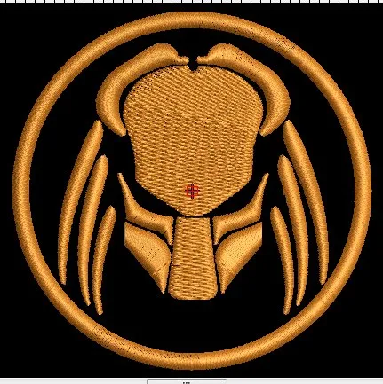 Alternative view of  Alien Predator Embroidered Crest 