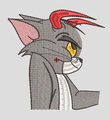 Alternative view of  Angelic Mouse Embroidered Design 