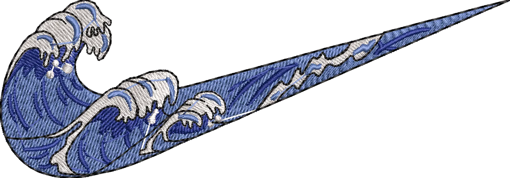 Alternative view of  Embroidered Wave Nike Logo 