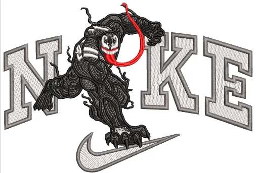 Alternative view of  Embroidered Gorilla with Nike Logo 