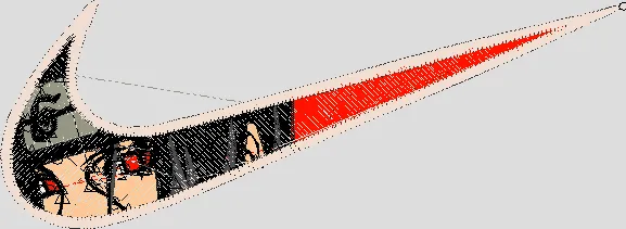 Alternative view of  Naruto Embroidered Logo Design 