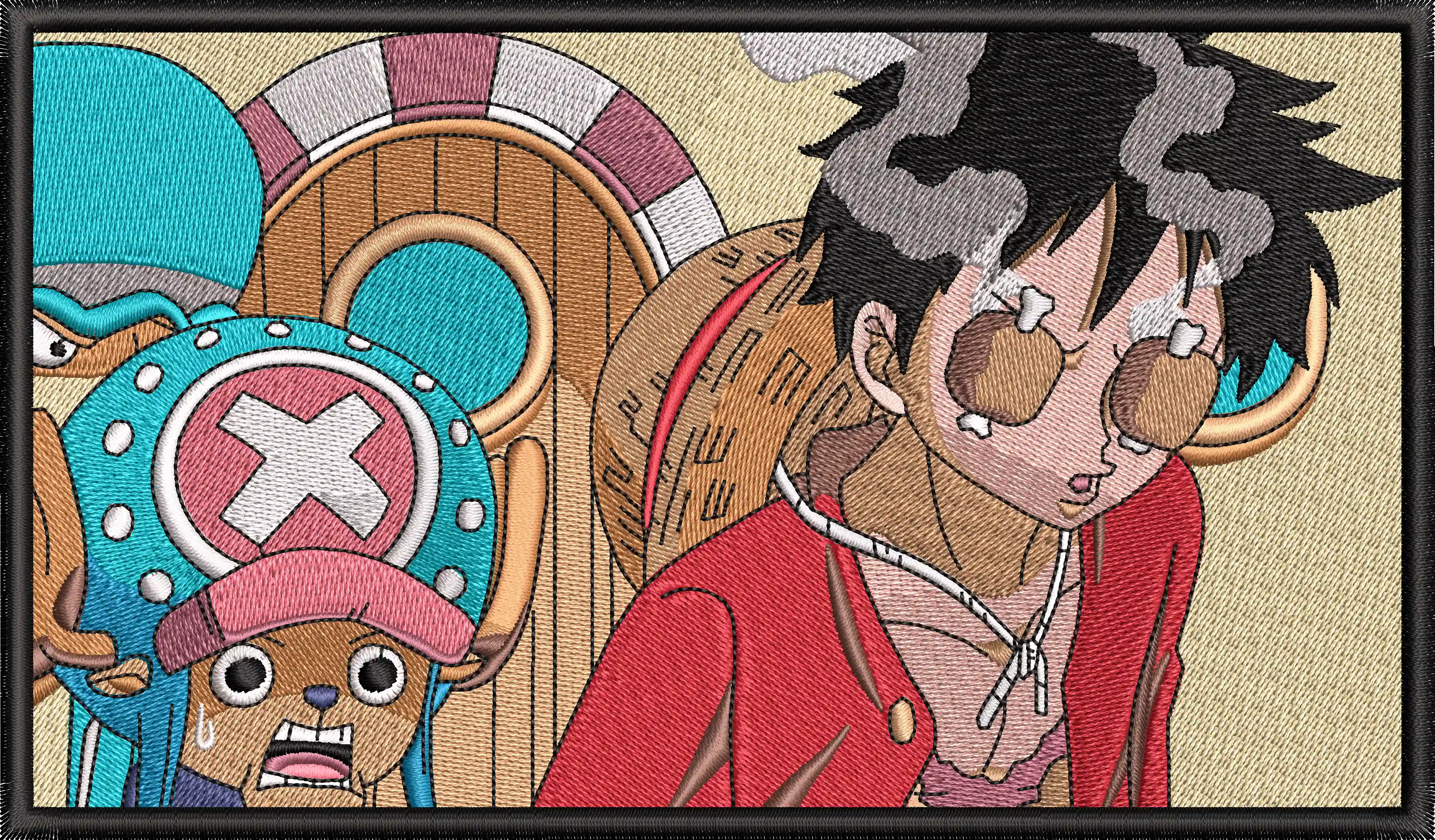 Alternative view of  One Piece Embroidered Scene 