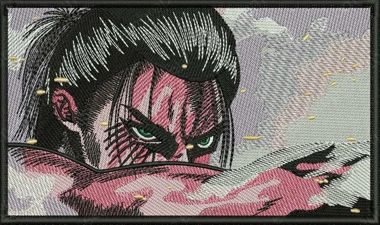 Alternative view of  Attack on Titan Embroidered Patch 