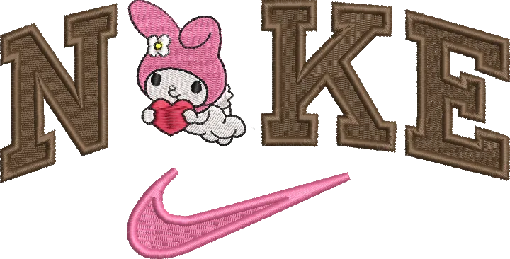 Alternative view of  Embroidered Hello Kitty Nike Logo 