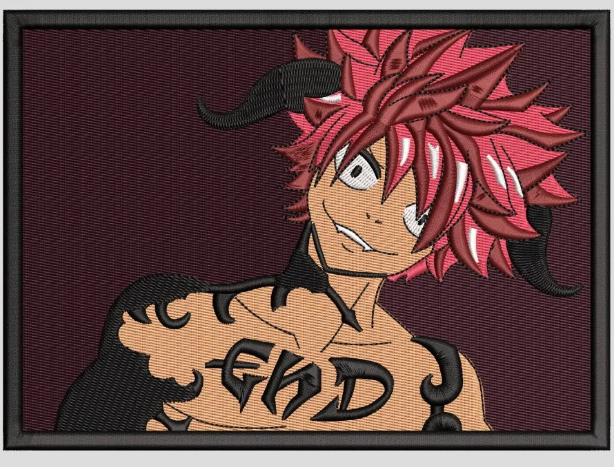 Alternative view of  Embroidered E.N.D. Fairy Tail Design 