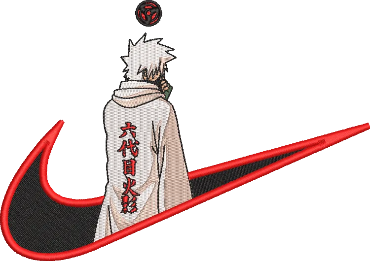 Alternative view of  Embroidered Naruto Logo Mashup 