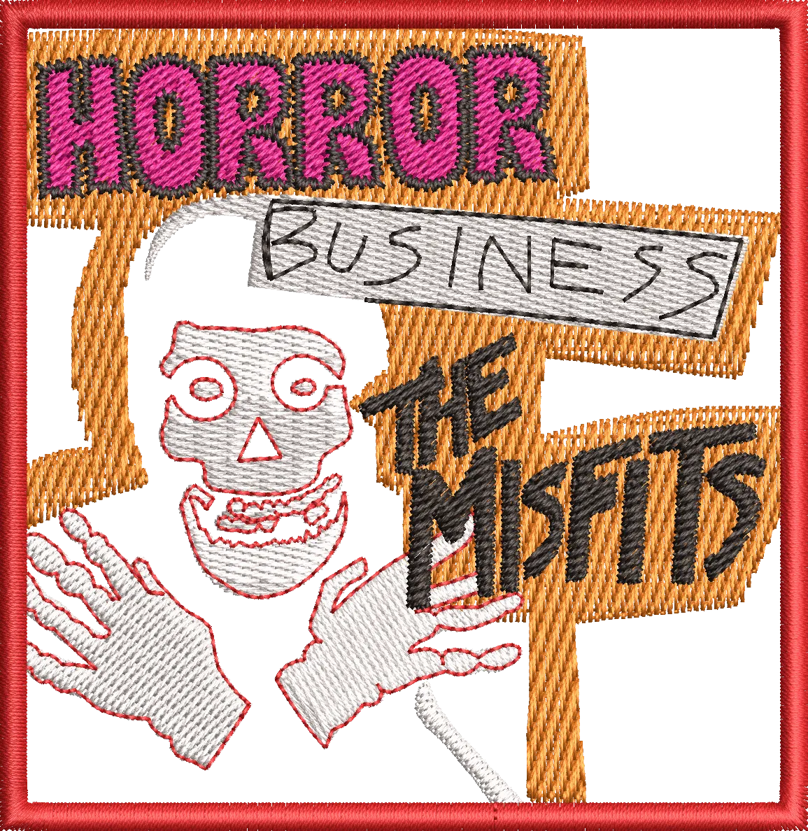 Alternative view of  The Misfits Horror Business Embroidery 
