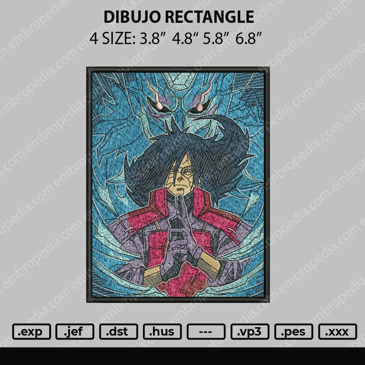 Alternative view of  Naruto Embroidered Artwork 