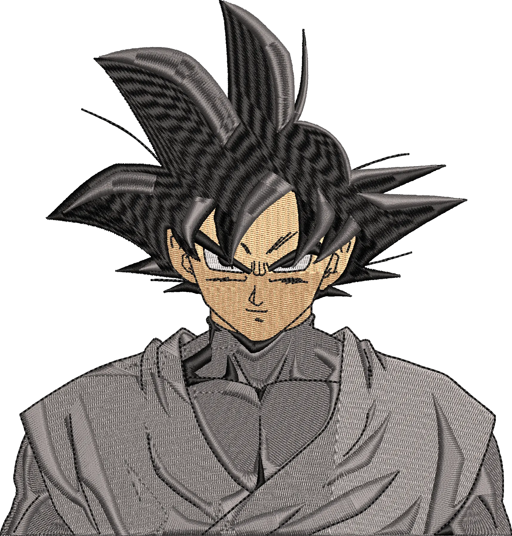 Alternative view of  Embroidered Goku Super Saiyan 