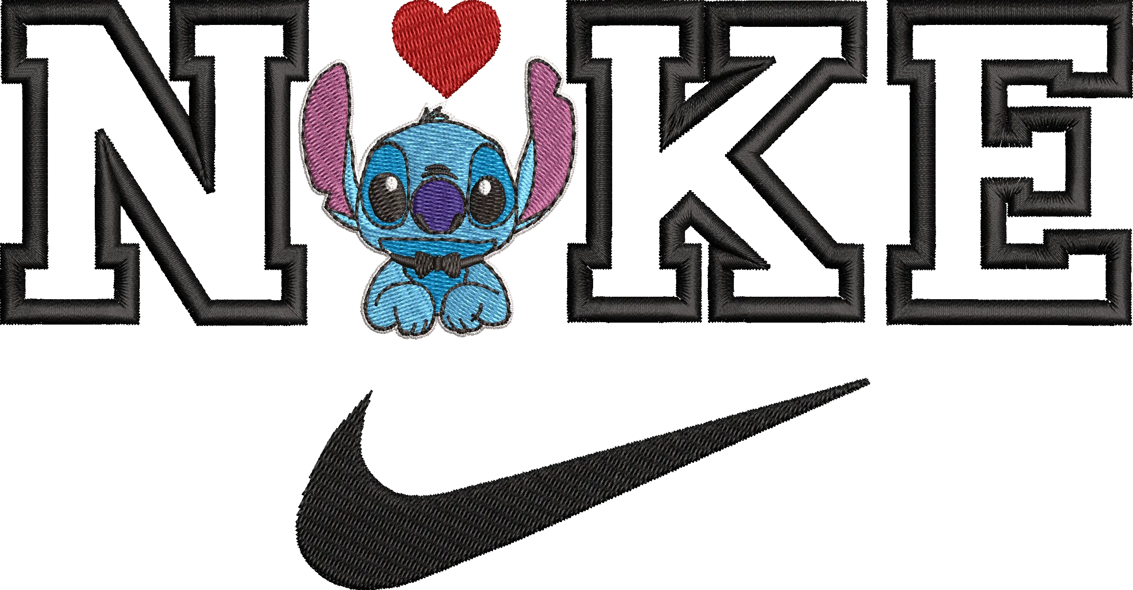  Embroidered Stitch with Nike Logo  embroidery pattern preview